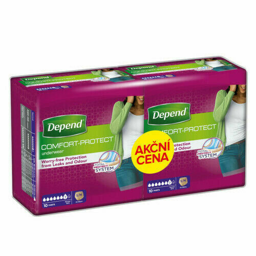 Depend Normal inkont.kalh.ženy Duopack S/M 2x10ks porovnat ceny