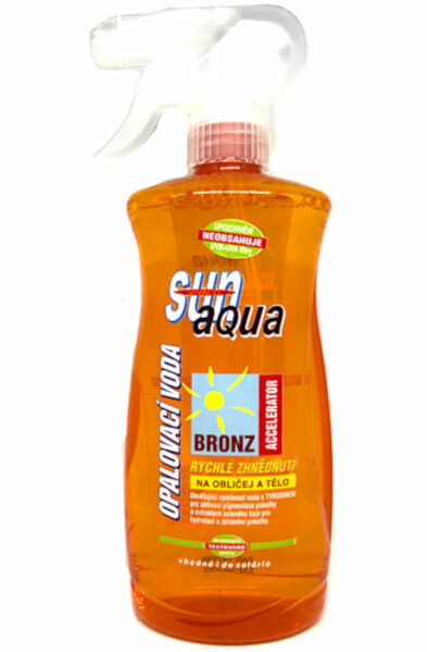 Sun Vivaco  SUN AQUA opalovací voda s betacarotenem a akcelerátorem 500ml porovnat ceny
