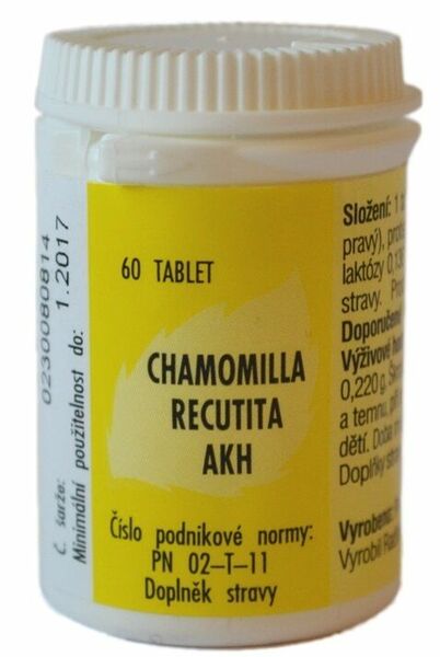 AKH Chamomilla recutita 60 tablet porovnat ceny