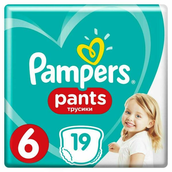 Pampers Pants S6 19ks, 15+kg porovnat ceny