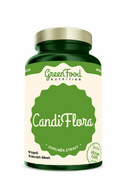 GreenFood Nutrition CandiFlora 90cps porovnat ceny