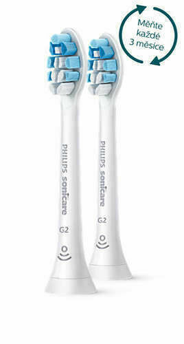 Philips Sonicare G2 Optimal Gum Care Standardní velikost kartáčku HX9032/10 2ks porovnat ceny