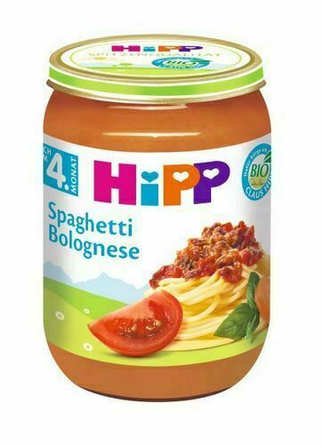 HiPP BABY BIO špagety v boloň. omáčce 190g porovnat ceny