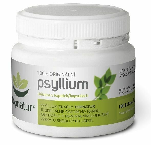 Topnatur Psyllium 100 kapslí porovnat ceny