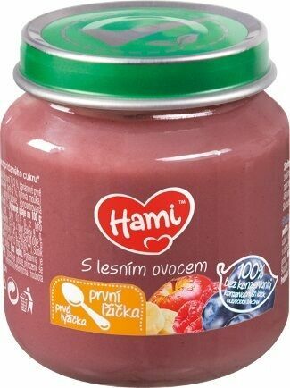Hami přesnídávka S lesním ovocem první lžička 125g porovnat ceny