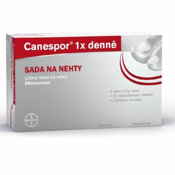 CANESPOR 1x denně sada na nehty porovnat ceny