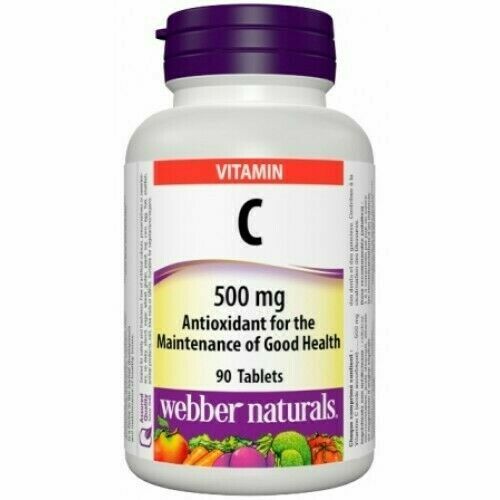 Webber Naturals Vitamín C 500mg 90 tablet porovnat ceny