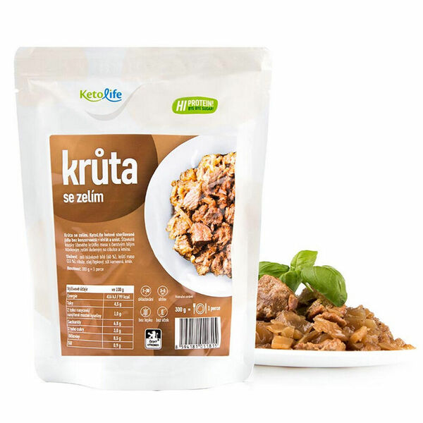 KETOLIFE Low carb hotové jídlo krůta se zelím 300 g porovnat ceny