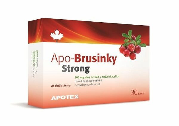 APO-Brusinky Strong 500 mg orální tobolky 30 porovnat ceny