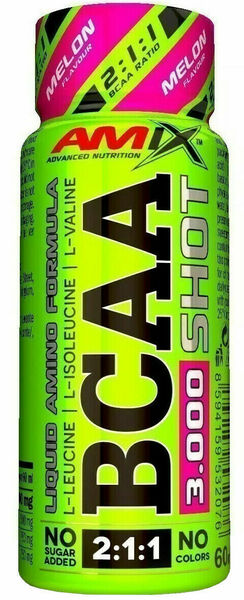 Amix BCAA 3000 SHOT Meloun 60ml porovnat ceny