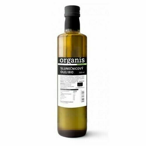 Organis Slunečnicový olej BIO 500 ml porovnat ceny