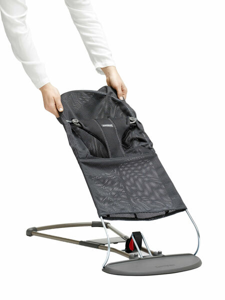 BabyBjörn potah na lehátko Balance Bliss Anthracite Mesh šedý porovnat ceny