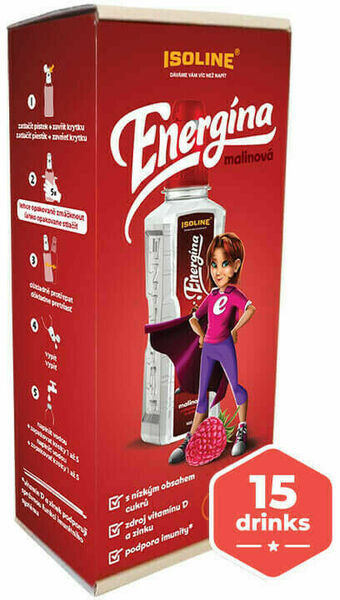 Isoline ENERGÍNA malinová 5x500ml porovnat ceny