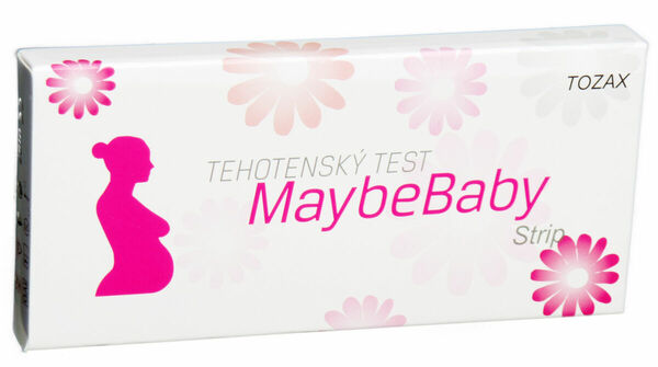 MaybeBaby  Těhotenský test Maybe Baby Strip 2v1 porovnat ceny
