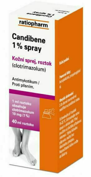 Candibene 1% sprej 40ml porovnat ceny