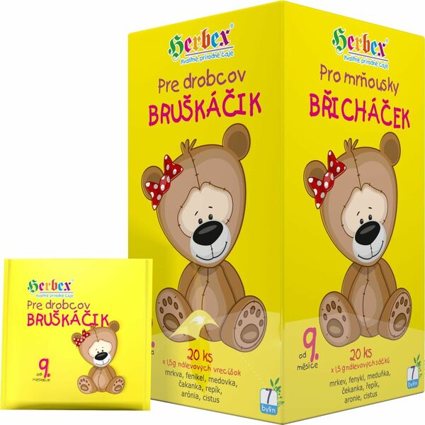 HERBEX Břicháček pro mrňousky (od 9 měsíce) 20x1,5g porovnat ceny