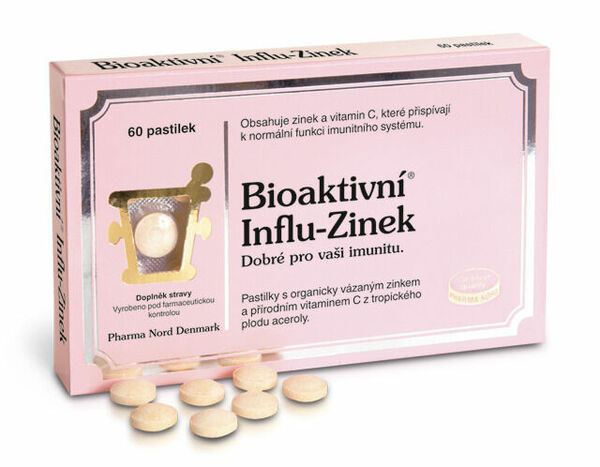 Bioaktivní Influ-Zinek 60 tablet porovnat ceny