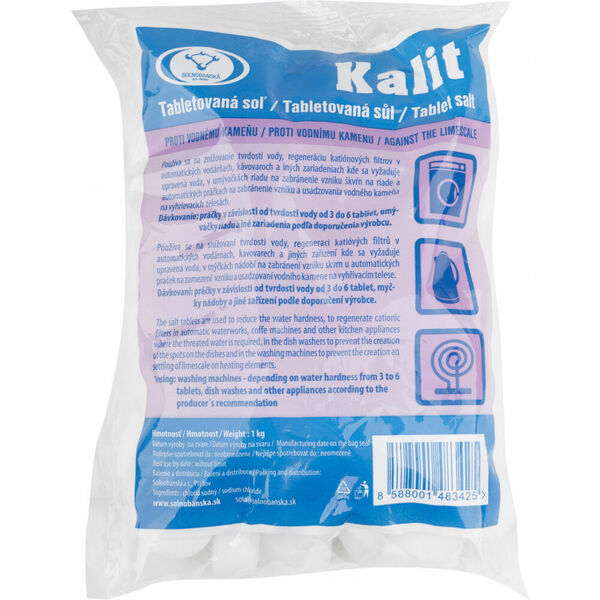Kalit tabletovaná sůl 1kg porovnat ceny