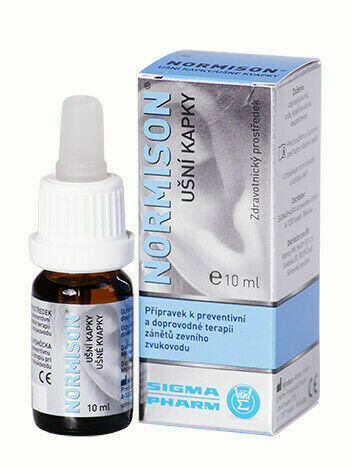 Normison ušní kapky 10ml porovnat ceny