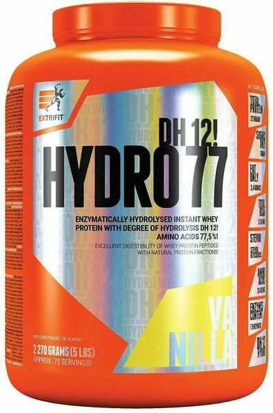 Extrifit Hydro 77 DH 12 2,27kg vanilka porovnat ceny