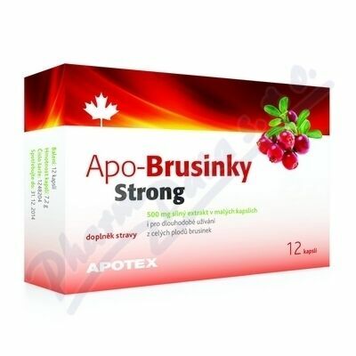 APO-Brusinky Strong 500 mg orální tobolky 12 - exp. 11/2020 porovnat ceny