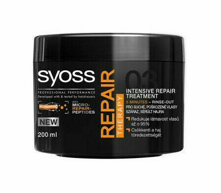 Syoss maska Repair Therapy 200ml porovnat ceny