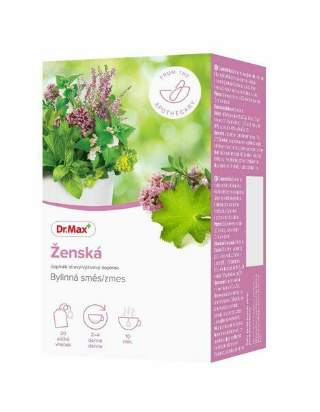 Dr.Max Ženská bylinná směs 20x1,5 g porovnat ceny