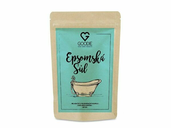 GOODIE Epsomská sůl 1000g porovnat ceny