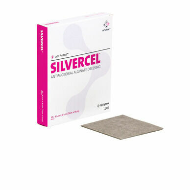 SILVERCEL HYDRO-ALGINATE ANTIMIKROBIÁLNÍ KRYTÍ SE STŘÍBREM 11X11CM,(10KS V BALENÍ) porovnat ceny