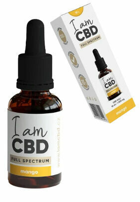 I am CBD Full spectrum olej 15% mango 10ml porovnat ceny
