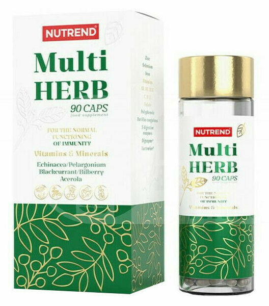 Nutrend Multiherb 90 kapslí porovnat ceny