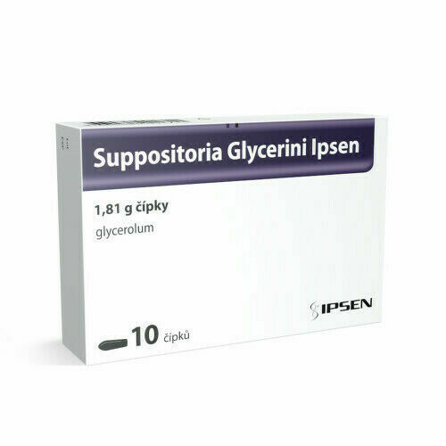 SUPPOSITORIA GLYCERINI IPSEN 1,81G čípek 10 porovnat ceny
