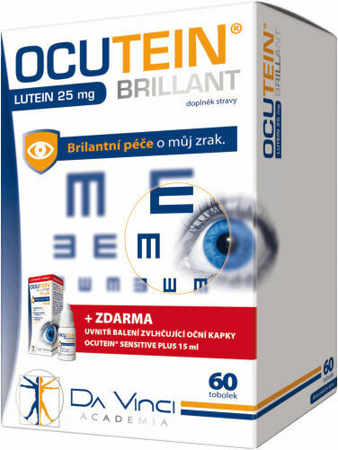 Ocutein Brillant Lutein 25mg 60 tobolek porovnat ceny