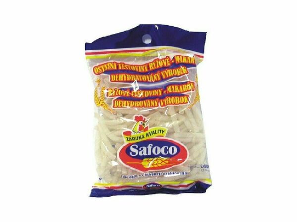 Safoco Rýžové těstoviny Makaróny 200g porovnat ceny