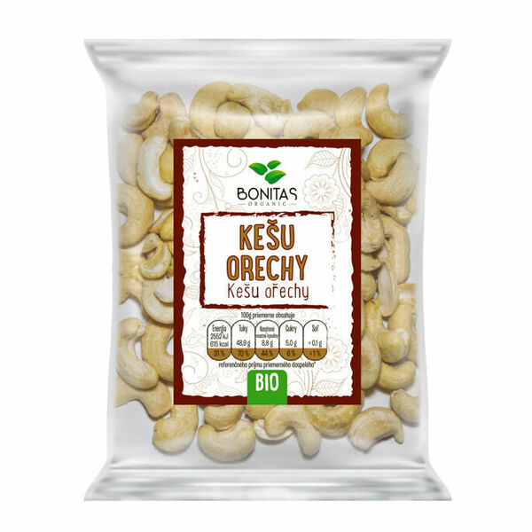 BONITAS Bio Kešu orechy 100g porovnat ceny
