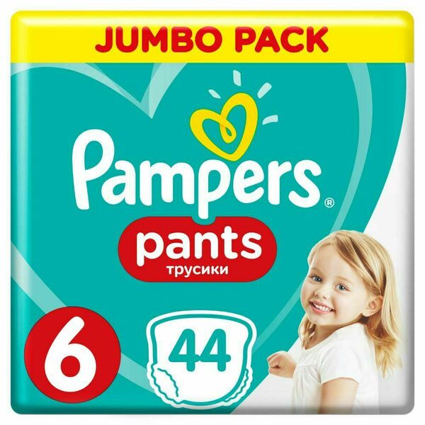 Pampers Pants S6 44ks, 15+kg porovnat ceny