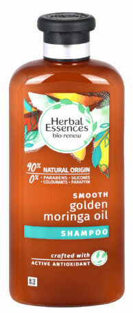 Herbal Essences Šampon 90% Natural origin Smooth Golden Moringa oil 400ml porovnat ceny