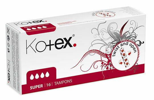 KOTEX Tampony Super 16ks porovnat ceny
