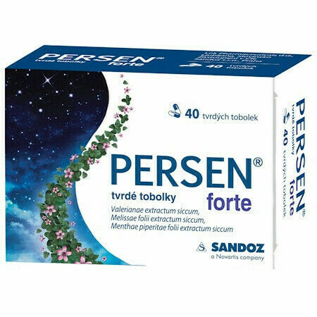 PERSEN® Forte 40 tvrdých tobolek porovnat ceny