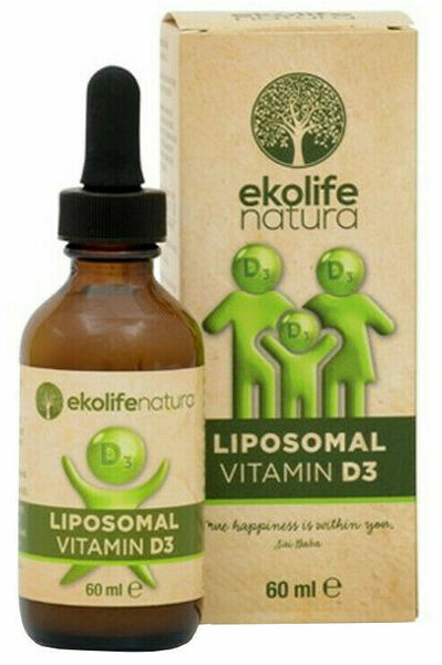 Ekolife Natura Liposomal Vitamin D3 60ml porovnat ceny
