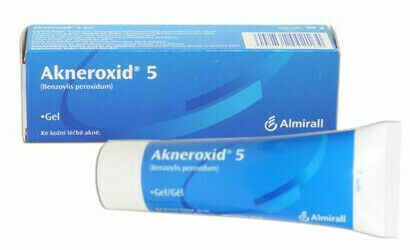 Akneroxid 5 gel 5% 50g porovnat ceny