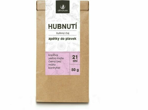 Allnature Hubnutí Bylinný čaj 50g porovnat ceny