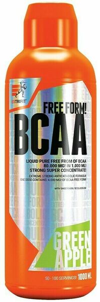Extrifit BCAA 80000 Liquid 1000ml jablko porovnat ceny