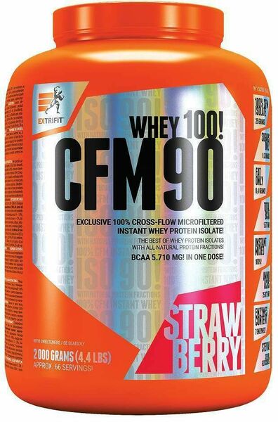 Extrifit CFM Instant Whey Isolate 90 2kg jahoda porovnat ceny