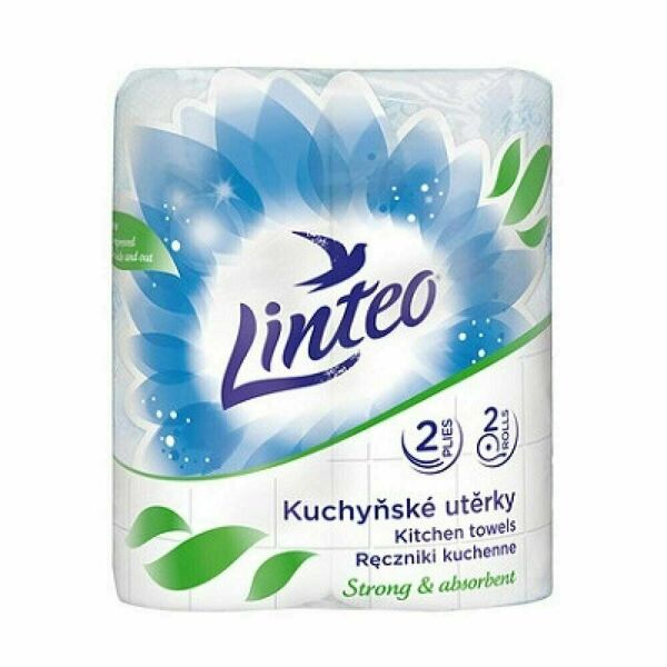 LINTEO Kuchyňské utěrky 2-vrstvé 2x10 m porovnat ceny