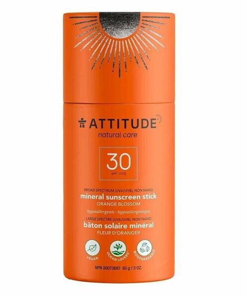 Attitude 100% minerální ochranná tyčinka SPF 30 Orange Blossom 85g porovnat ceny
