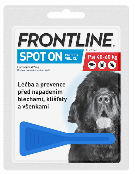 Frontline Spot On Dog XL 1x1 pipeta 4.02ml porovnat ceny