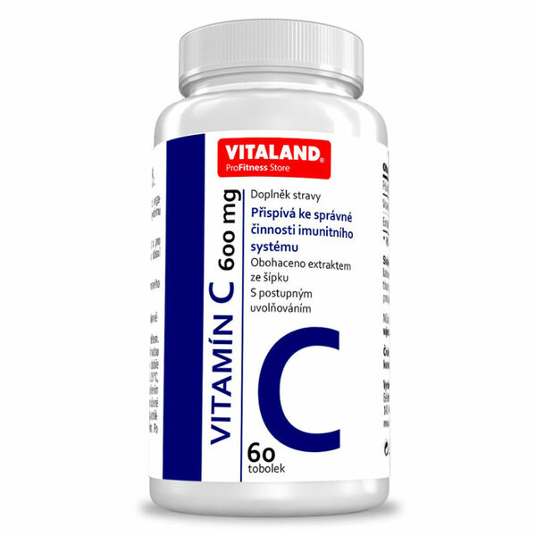 VITALAND Vitamín C 600 mg 60 tobolek porovnat ceny