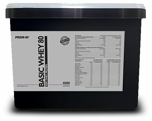 Prom-in Basic Whey Protein 80 4000g exotic porovnat ceny