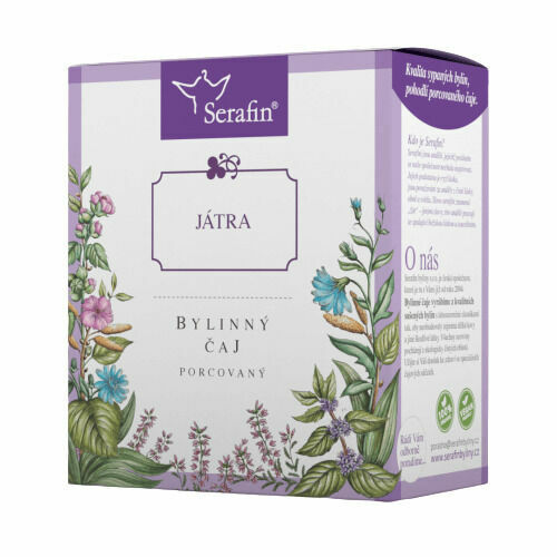 Serafin - byliny s.r.o. Játra - bylinný čaj porcovaný 15x2,5g porovnat ceny